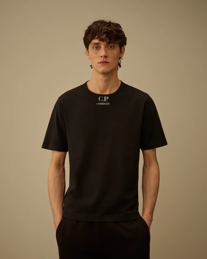 1020 Jersey Overhemd met korte mouwen en logo
