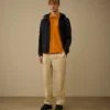 1020 Jersey poloshirt met korte mouwen en halve rits