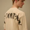 1020 Jersey T-shirt met korte mouwen en stencilprint