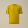 20/1 jersey overhemd met geplateerd logo