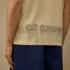 24/1 jersey overhemd met korte mouwen en logo
