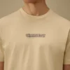 24/1 jersey overhemd met korte mouwen en logo
