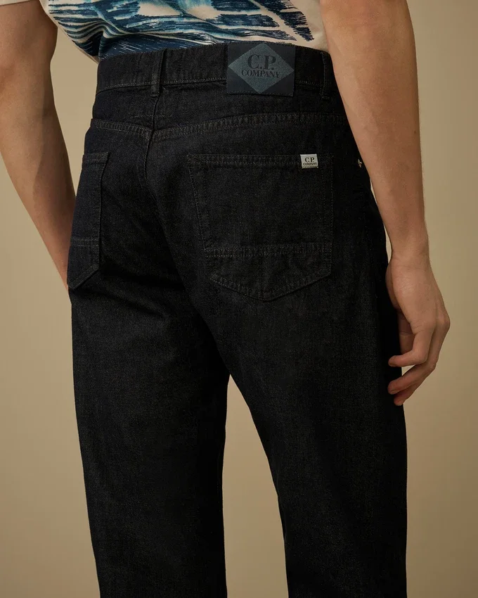 3/1 Denim broek zonder zijnaden