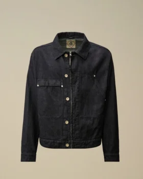 3/1 denim jas met rits