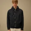 3/1 denim jas met rits