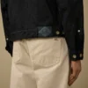 3/1 denim jas met rits