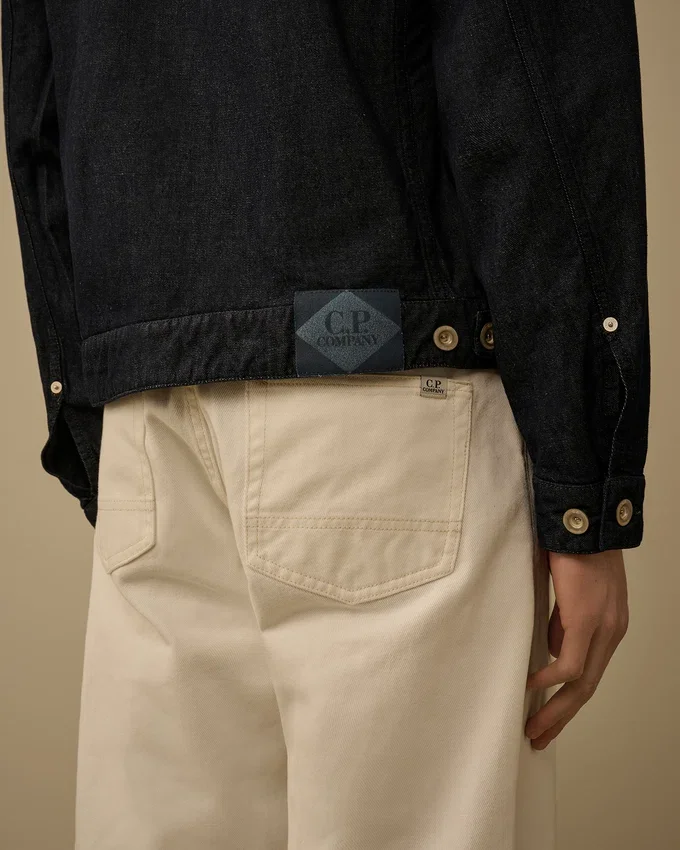3/1 denim jas met rits
