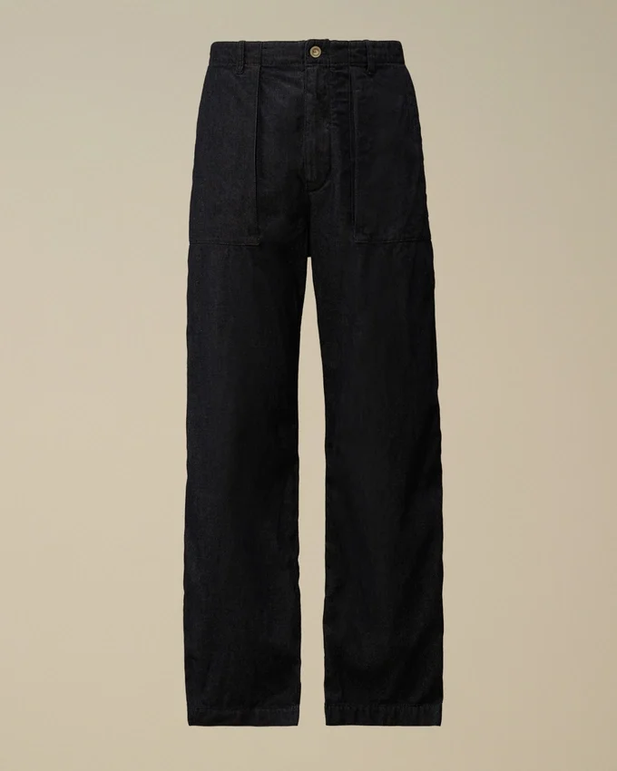 3/1 Denim losse broek