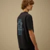30/1 jersey overhemd met comfortabel logo