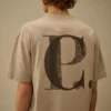 30/1 jersey overhemd met korte mouwen en logo