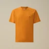 30/1 jersey overhemd met korte mouwen en logopatch