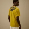 30/1 jersey T-shirt met korte mouwen en Goggle-print
