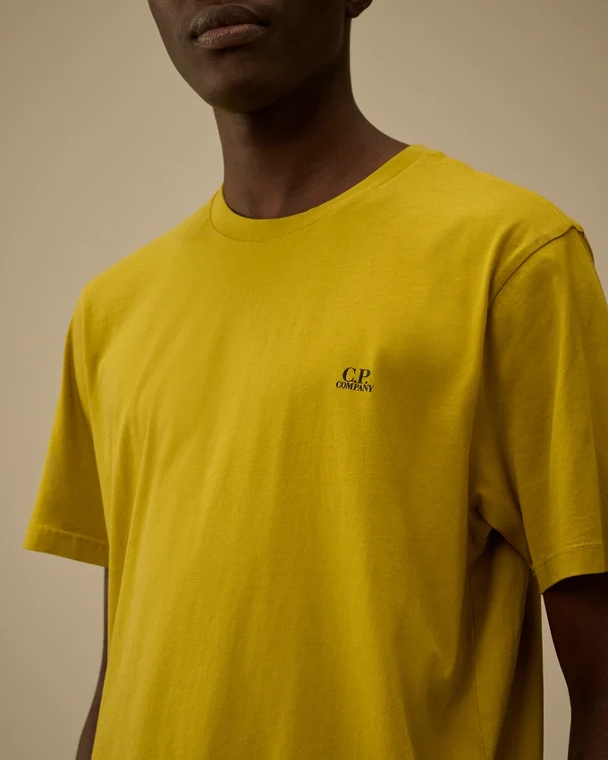 30/1 jersey T-shirt met korte mouwen en Goggle-print