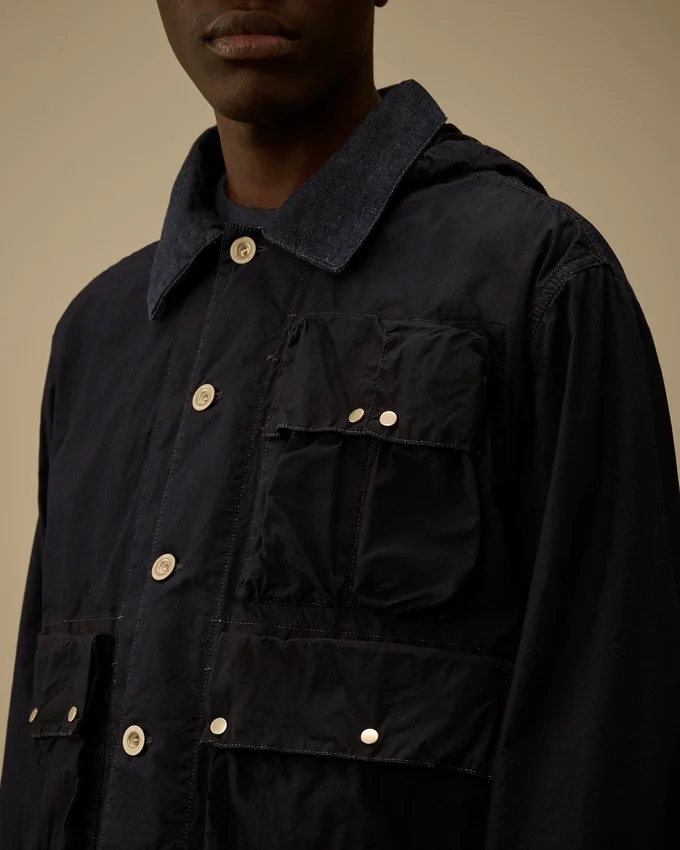 50 Fili Indigo Goggle Jacket