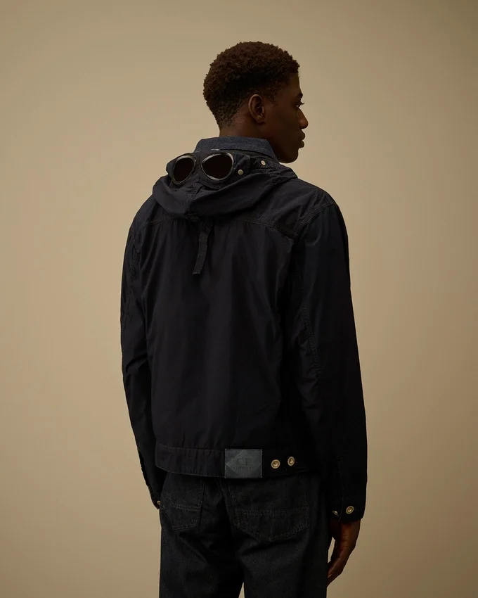 50 Fili Indigo Goggle Jacket