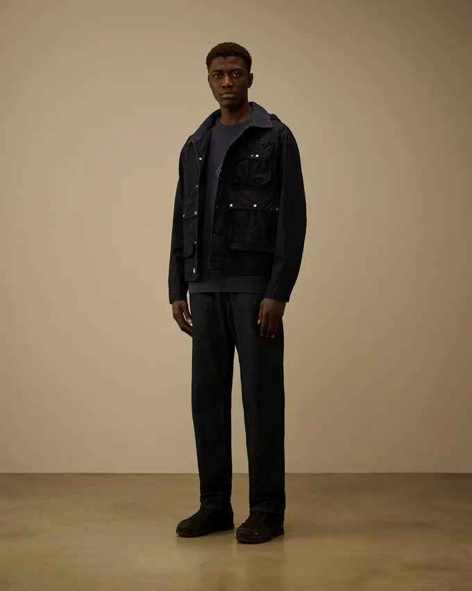 50 Fili Indigo Goggle Jacket