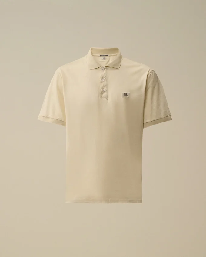 70/2 gemerceriseerde jersey Gasato poloshirt met korte mouwen