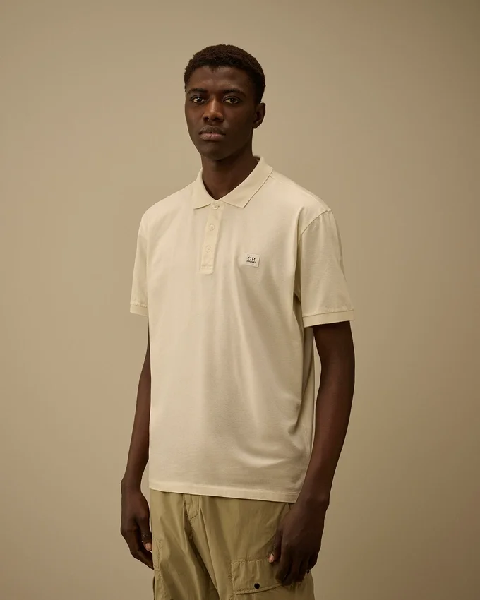 70/2 gemerceriseerde jersey Gasato poloshirt met korte mouwen