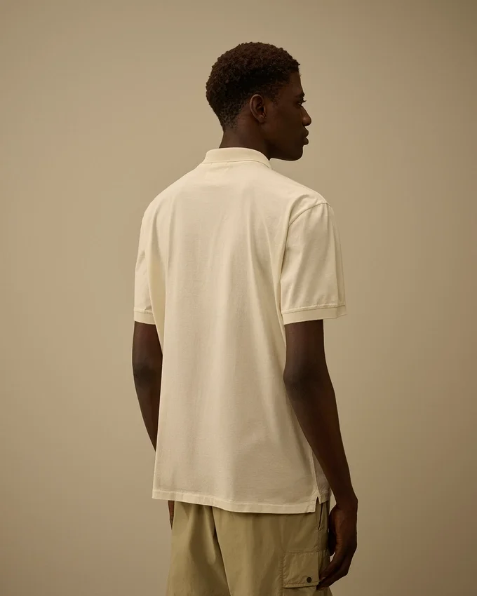 70/2 gemerceriseerde jersey Gasato poloshirt met korte mouwen