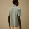 70/2 gemerceriseerde jersey Gasato poloshirt met korte mouwen en logo