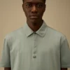 70/2 gemerceriseerde jersey Gasato poloshirt met korte mouwen en logo