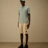 70/2 gemerceriseerde jersey Gasato poloshirt met korte mouwen en logo