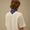 Bedrukte mousseline-bandana met logo