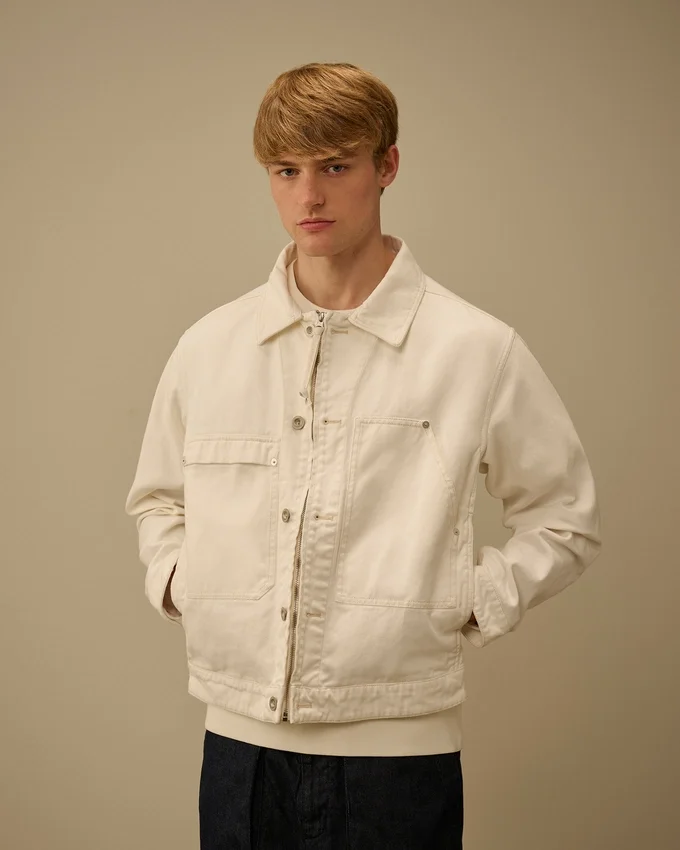 Bull Denim-jas met rits