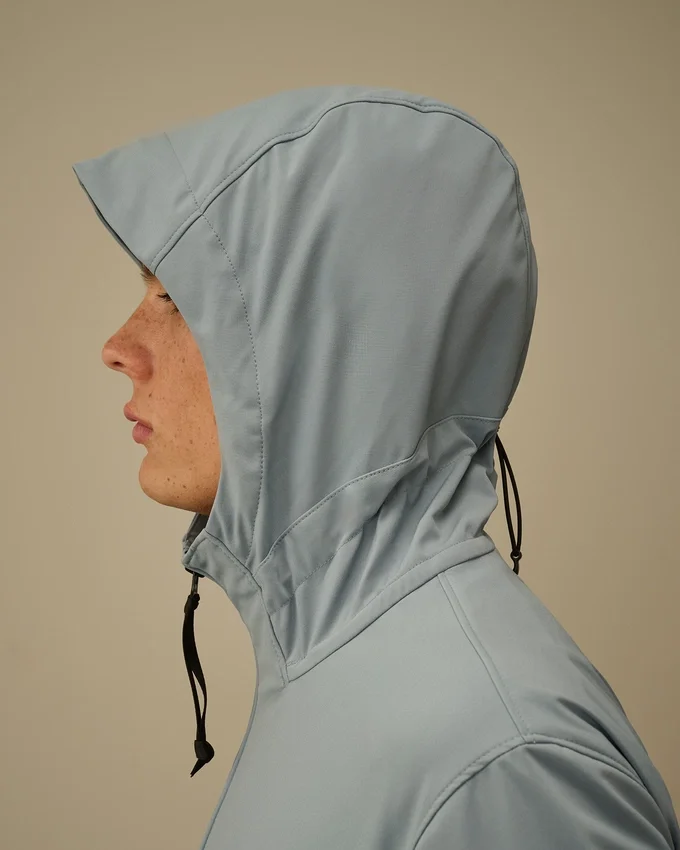 C.P. Shell-R Lens-jas met capuchon