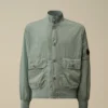 Chrome-R-bomberjack met knopen