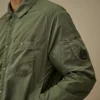 Chrome-R gewatteerd overshirt met Lens