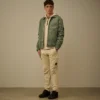 Chrome-R gewatteerd overshirt met Lens