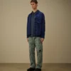 Chrome-R overshirt met rits en Lens-detail