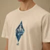 Compact 20/1 jersey T-shirt met korte mouwen in Britse zeemansstijl