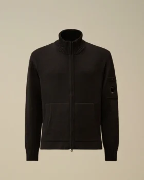 Compact katoenen vest met rits