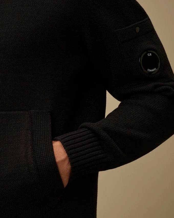 Compact katoenen vest met rits