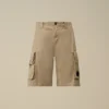 Cotton Gabardine Lens cargoshort
