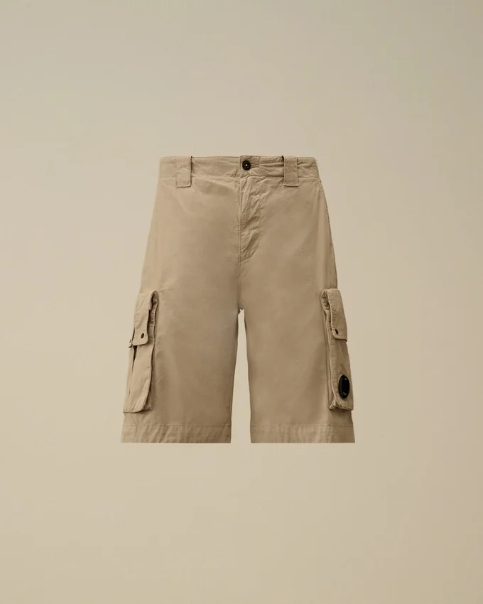 Cotton Gabardine Lens cargoshort