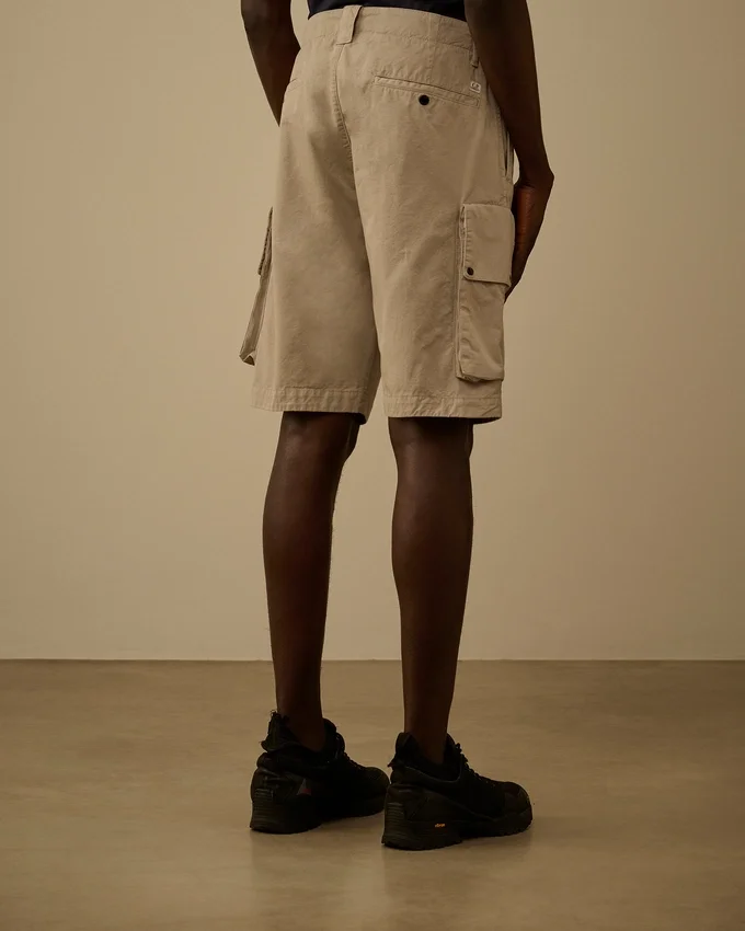 Cotton Gabardine Lens cargoshort