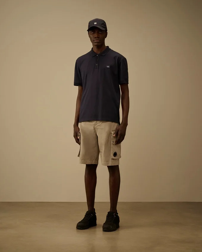 Cotton Gabardine Lens cargoshort