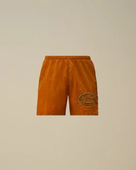 Eco-Chrome-R zwemshort met grafisch borduursel
