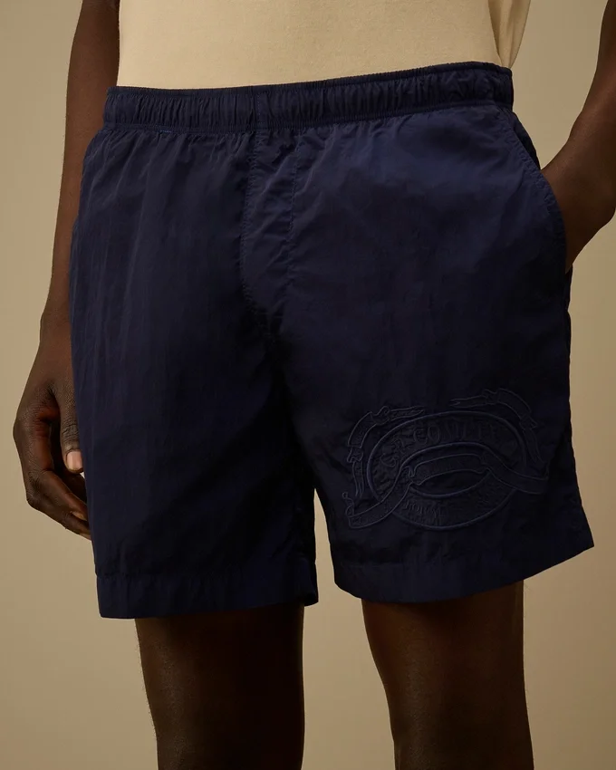 Eco-Chrome-R zwemshort met grafisch borduursel