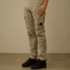 Ergonomische Lens-cargo-broek van stretch-satijn