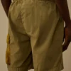 Flatt Nylon cargoswimshorts met gemengde lenzen
