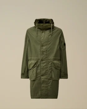 Flatt Nylon Mixed Goggle Parka
