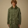 Flatt Nylon Mixed Goggle Parka