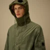 Flatt Nylon Mixed Goggle Parka