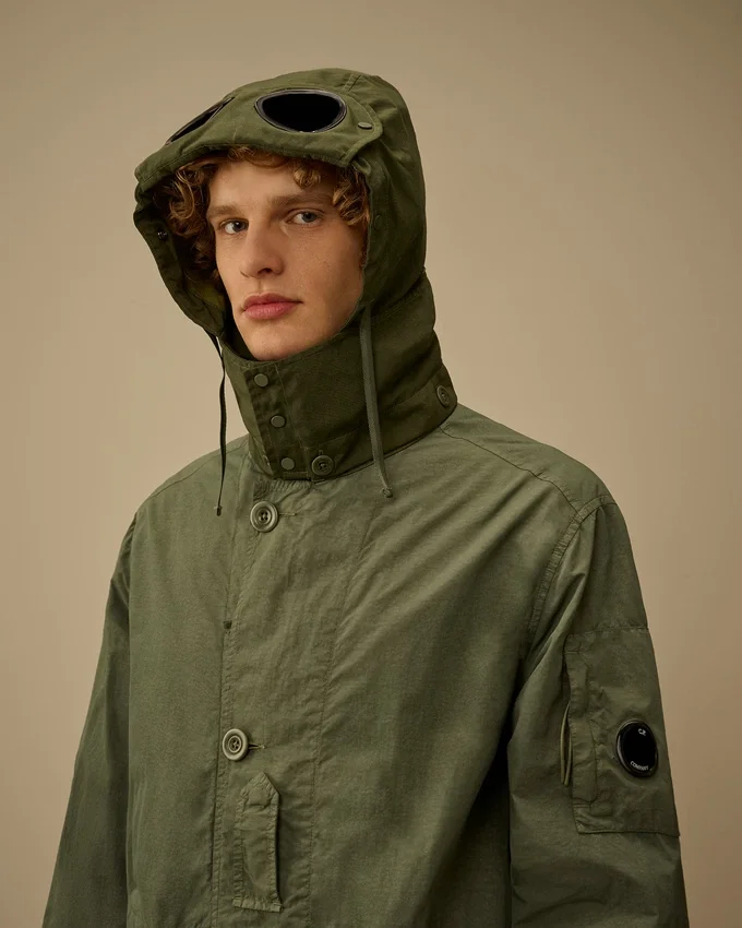 Flatt Nylon Mixed Goggle Parka
