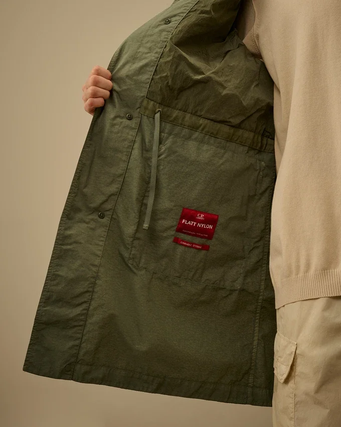 Flatt Nylon Mixed Goggle Parka