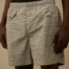 Flatt Nylon zwemshort met print